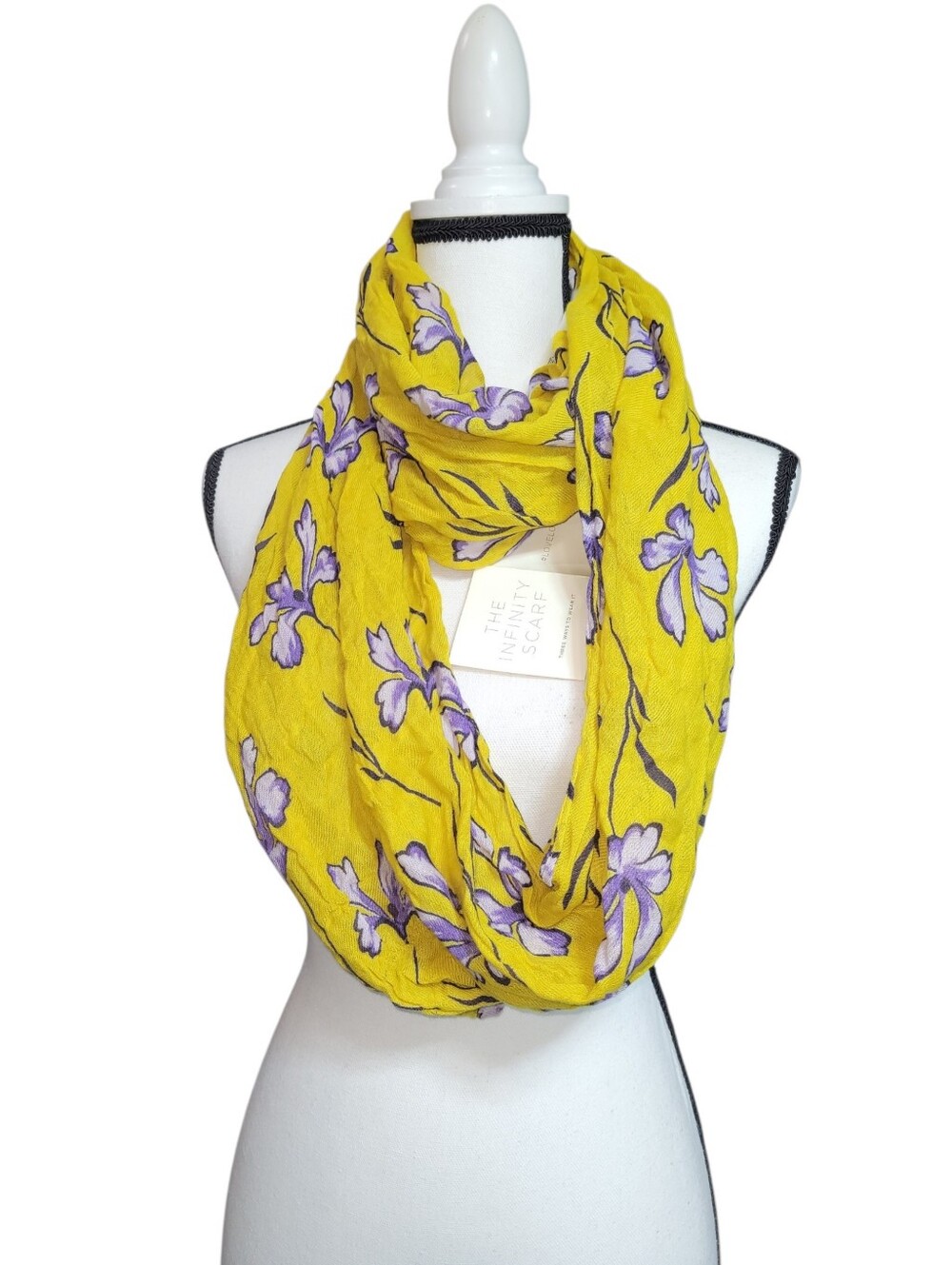 (NWT) LOFT Floral Infinity Scarf